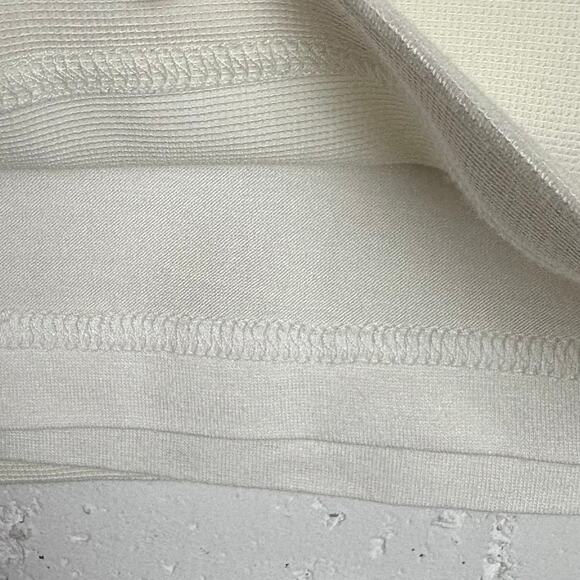 Anthropologie Maeve Womens Mod Mini Skirt Ivory Stretch Viscose Size Small - Picture 7 of 9